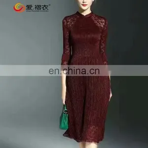 2016 Summer Evening Dressespleated Dress Wholesale China Factory Flower Girl Net Dresses thumbnail-2