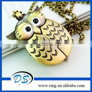 Pendant Long Chain New Arrival Owl Key Chains With Watch thumbnail-1