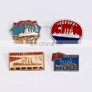 Wholesale Custom Metal Design Souvenir Shield Military Badge thumbnail-1