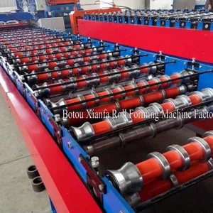 High Quality Roof Tile Roll Forming Machine thumbnail-5