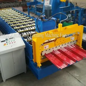 Roofing Metal Thin Panel Roll Forming Machine thumbnail-1