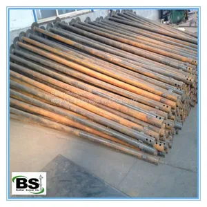 Round Shaft Steel Helical Anchor/Helical Pier/Screw Piles thumbnail-1