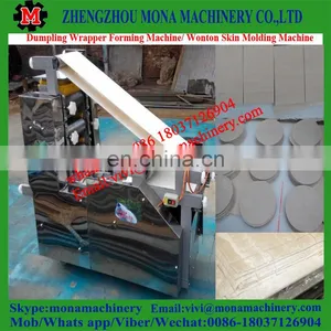 Automatic Giving Dough Dumpling Wrapper Maker Machine,chapati Dough Sheet Machine/automatic Roti Making Machine thumbnail-6