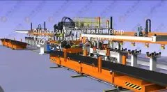 AMD357 Auto CNC Punching Installation for Beam thumbnail-1