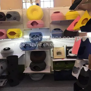 3 In1 Pet House Pet Bed Pet Carrier Felt Bed Cat Dog thumbnail-1