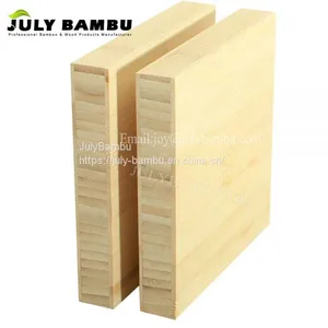 Furniture Designer Use 3 Ply Eco- Friendly Laminated Bamboo Planks Natural 15mm 25mm Bamboo for Wall Panel thumbnail-3