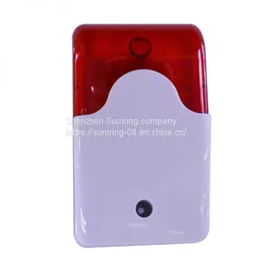Factory Price 12V 24vdc Fire Alarm Strobe Siren 115db With Led Flashing Light thumbnail-1