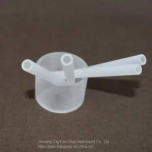 Heat Resistant Frosted Opal Tube Glass Quartz Glass Tube for Sale thumbnail-1