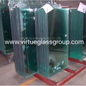 Manufacturer 6mm 8mm Custom Door Tempered Glass Panel thumbnail-2