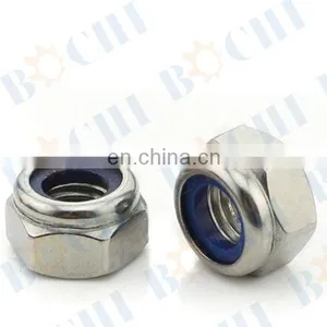 Galvanized Nylon Insert Stop Nuts M42 thumbnail-1