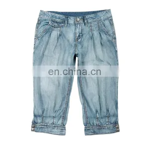 DiZNEW Hot Selling Ladies Fashion Denim Fabric Trousers Woman Jean thumbnail-1