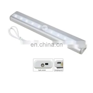 Intelligent Human Body Sensor Usb Charging Cabinet Led Lights Cabinet Wardrobe Lamp Under Kitchen Cabinet Led Lighting thumbnail-1