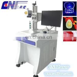 Green 532nm Laser Marking Machine for Plastic/glass Surface/food/Jade thumbnail-2