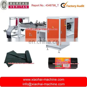 Automatic High Speed Computer Controlled Disposable Poly Plastic Roll Garbage Bag Making Machine thumbnail-2