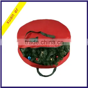 Wholesale Canvas Holiday Christmas Wreath Storage Bag for 30" Wreaths Quality Choice thumbnail-1