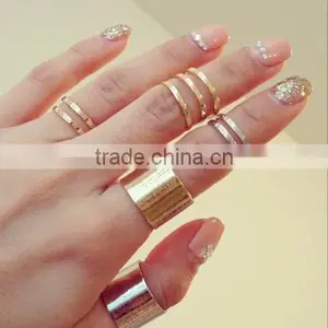 Unique Ring Wholesale Rings Without Stones With Simple Design thumbnail-2