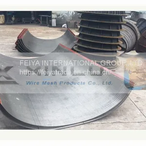 Sieve Bend Screening, Anti Rust Wedge Wire Screen Panels , Professional V Wire Wrapped Screen Plate thumbnail-5