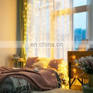 Amazon USB Supply Remote Control Led Light Curtain for Home Holiday Decoration thumbnail-4