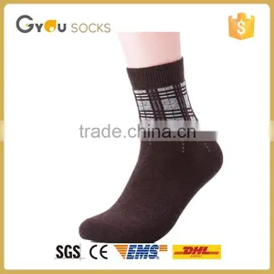 Wholesale Men's Business Work Dress Cotton Socks thumbnail-3