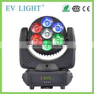 2015 7Pcs Four in One Rgbw Spotlights Type /R6 Led Shower Head 7*30w Rgbw Led Beam Moving Head dj Lights thumbnail-2