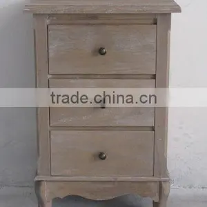 PAULOWNIA WOOD BEDSIDE TABLE thumbnail-1