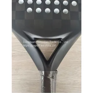 Diamond Shape Frame Carbon OEM Factory Padel Racket With Ultra Soft EVA Core 18K Surface thumbnail-2