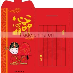 Chinese Supplier Wedding Red Enevlopes thumbnail-1