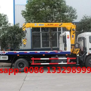 Good Price Dongfeng 4tons Wrecker Tow Truck With Telescopic Boom for Sale thumbnail-3