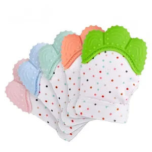Glove Teether Baby Teething Mitten thumbnail-1