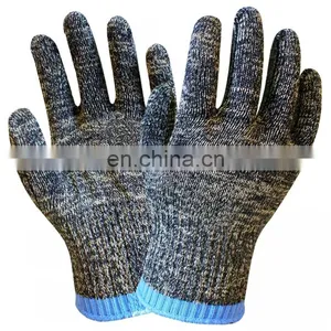 CaHigh Hazards Metal Stamping Glass Handling Butcher Gloves Aramid Fiber Anti Cut Resistant Safety Work Glove thumbnail-1