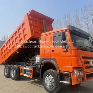 China Used Howo Sinotruck Dump Truck Tipper 6x4 10 Wheels Tippers for Sale thumbnail-3