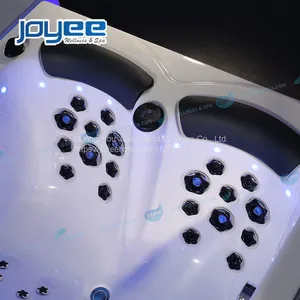 JOYEE China Manufacture 2 Person 69 Massage Jets Bathtub Ozone System Spa Whirlpool Bathtub thumbnail-3