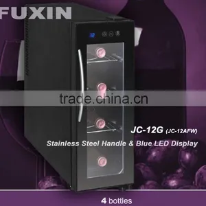 .FUXIN:JC-12G.Mini Bar / Semiconductor Wine Chiller With 4 Bottles thumbnail-1