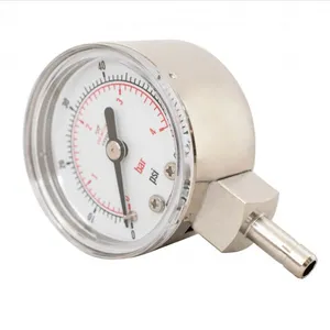 50MM All Stainless Steel Clean Pressure Gauge BA Class Full Range thumbnail-1