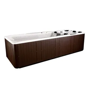 Manufacturer Swimming Piscina Pool Spa Swim Spa Hot Tub Piscina Pool Quality Factory Price Hot Tub thumbnail-1