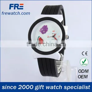 2015 New Shape Cute Kids Watch With Colorful Silicone Children Cartoon Watch thumbnail-2