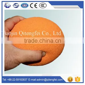 China Wear Resisting Concrete Pumps Cleaning Sponge Ball thumbnail-1