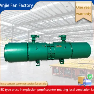 FBDNo6.3/2x22kw Mining Fan Axial Fan Local Ventilation Fan thumbnail-5