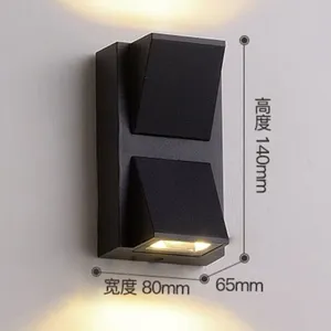 Modern Simple Outdoor Waterproof LED Wall Lamp Hotel Creative Corridor Staircase Corridor Living Room Bedside Wall Lamp Bedroom thumbnail-5