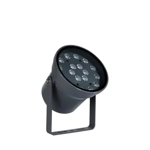 Outdoor Floodlight for Illuminating Trees, 18w Circular Light With Rgbw Four-in-one Function, Power and Illumination Effect thumbnail-5
