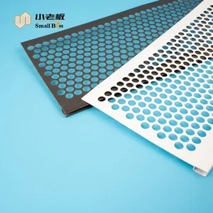 Easy to Install Durable Weather UV Resistant Roof Install PVC Gutter Guards in Perforated Plastic thumbnail-4