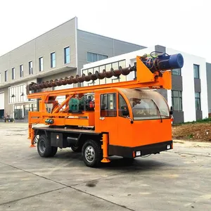Supply of Vehicle-mounted Foundation Pile Drivers, Auger Bit Pile Foundations, and Fast Piling Pile Drivers for Residential Building Foundations thumbnail-1