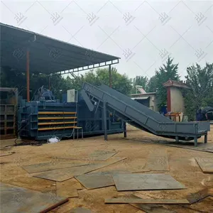 Hydraulic Horizontal Waste Carton Box Baler Carton Box Baling Machine thumbnail-3