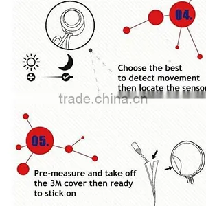 Warm White Motion Sensor Activated 2700k Led Bedlight for Bedroom,closet,cabinet thumbnail-3