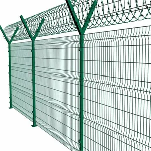 Hot-Dip Galvanized 3D Curved Fence 3.0m Span for Highway Barriers thumbnail-3