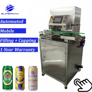 Automatic Beer Can Filler Seamer System thumbnail-1