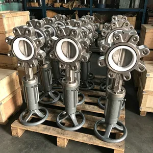 Stainless Steel Lug Type Butterfly Valve With Mill Test Report GB/T3036-94 thumbnail-2