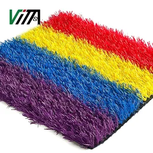 VITAGRASS Colorful Artificial Grass Wholesale | UV Resistant Landscape Turf Factory in Guangzhou thumbnail-2
