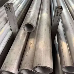 6063 6061 6082 Silver Color Extruded Anodize Aluminum Pipe thumbnail-5