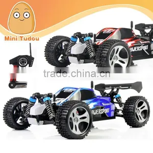 WL Toys A959 4WD RC Speed Racing Car 1:18 Buggy Car 4 Wheel Drive 2.4G Remote Control Electric Car thumbnail-1